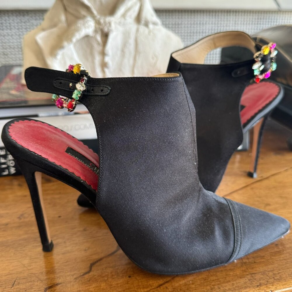 Carolina Herrera heeled boots in size 37